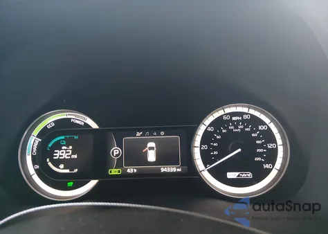 2017 Kia Niro Lx из США, поврежденный, VIN KNDCB3LC0H5051303